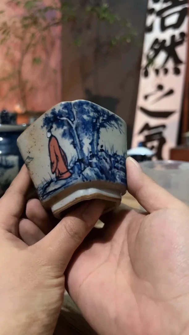 【闪购商品】观云听雨原创手绘茶具