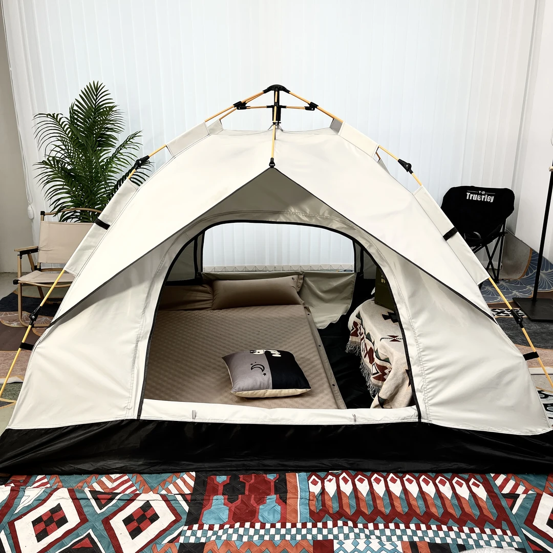 2024新款户外露营帐篷户外野营踏青速开免搭建