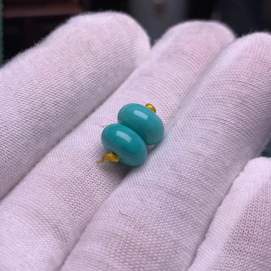 【10mm隔珠一对】隔珠算盘珠配珠 【可润色】 多样性发货