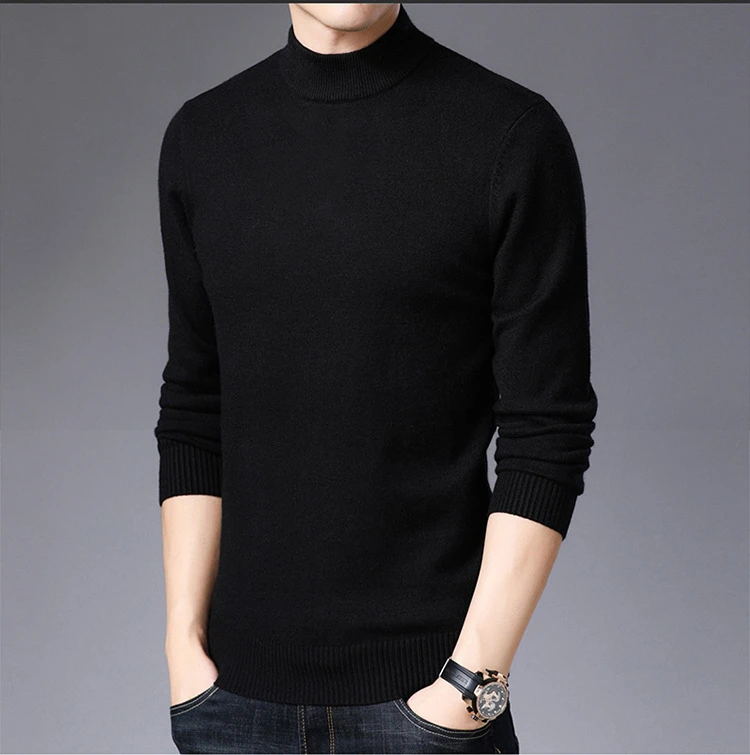 男士秋冬商务休闲羊毛衫