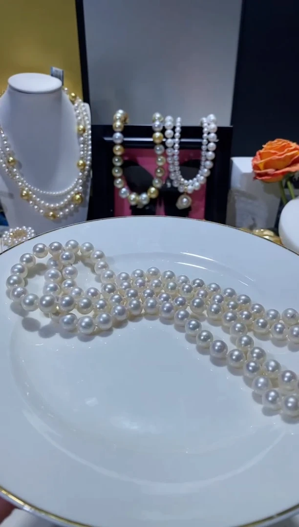 【闪购商品】淡水珍珠HD未镶嵌珍珠串链@@c420