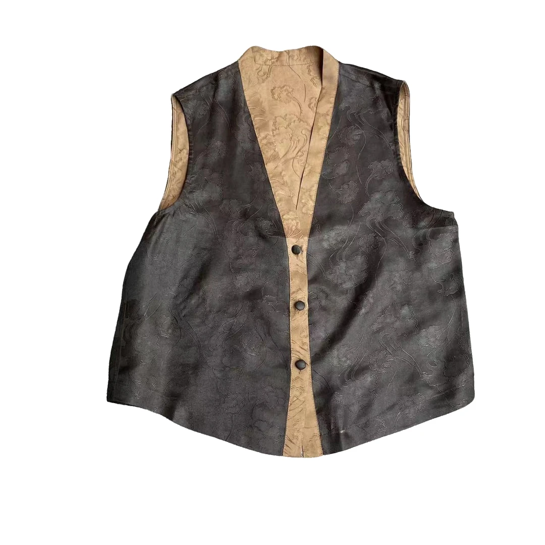 【老料如意马甲】新中式老料百搭时尚马甲