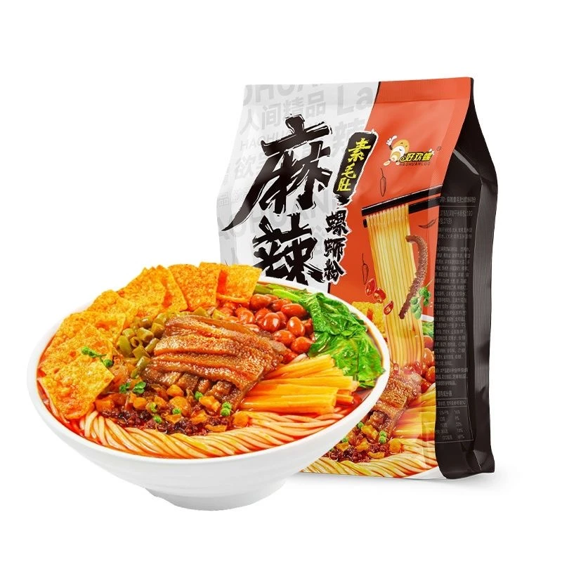 好欢螺螺蛳粉柳州正宗麻辣素毛肚螺狮粉速食夜宵米粉米线麻而不燥