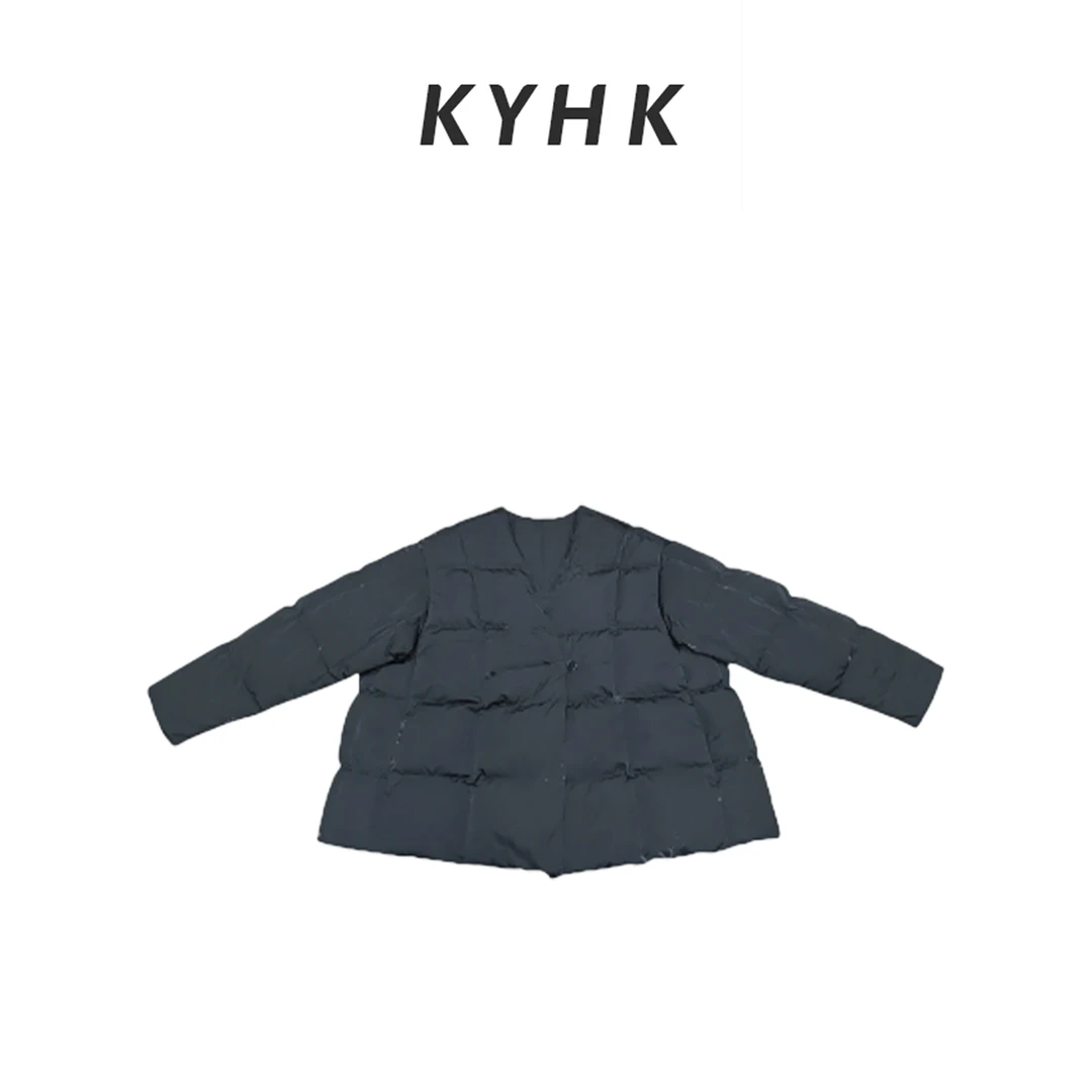 KYHK豆腐块宽松廓形90鹅绒服2410128