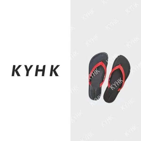 KYHK极简设计休闲百搭平底人字拖夹脚拖鞋240421