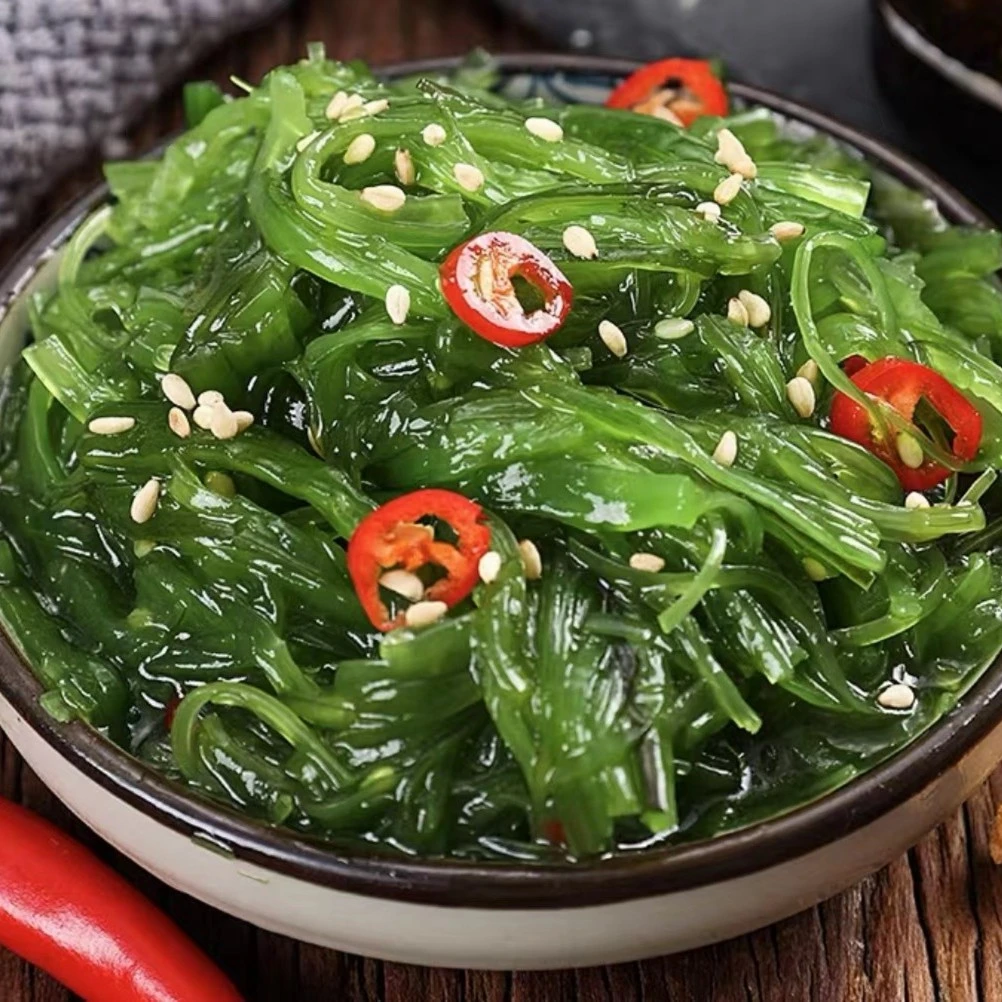 侯美丽海藻沙律：特产 寿司料理 酸甜可口 即食海藻150g/包 包邮