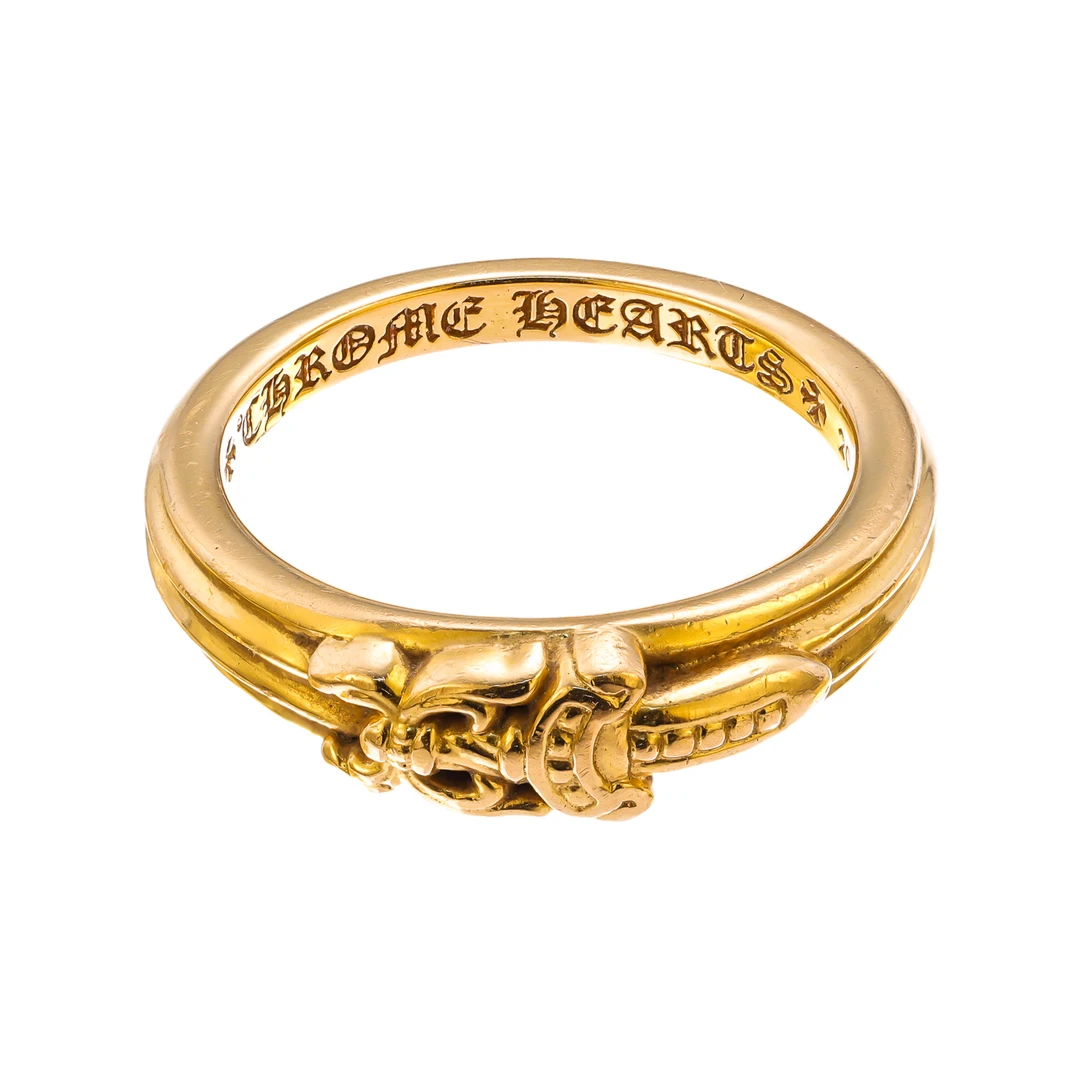 95新 克罗心 Chrome Hearts 22K BABY DAGGER小号宝剑戒指