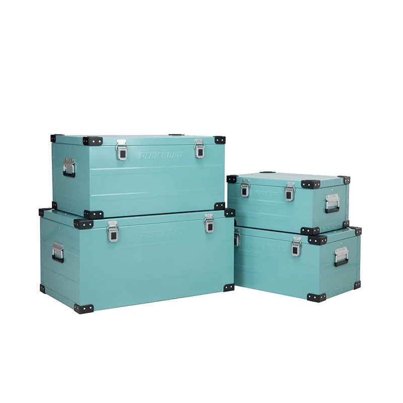 【直播特惠】酷麦装备家用露营箱铝镁合金收纳箱细节看直播