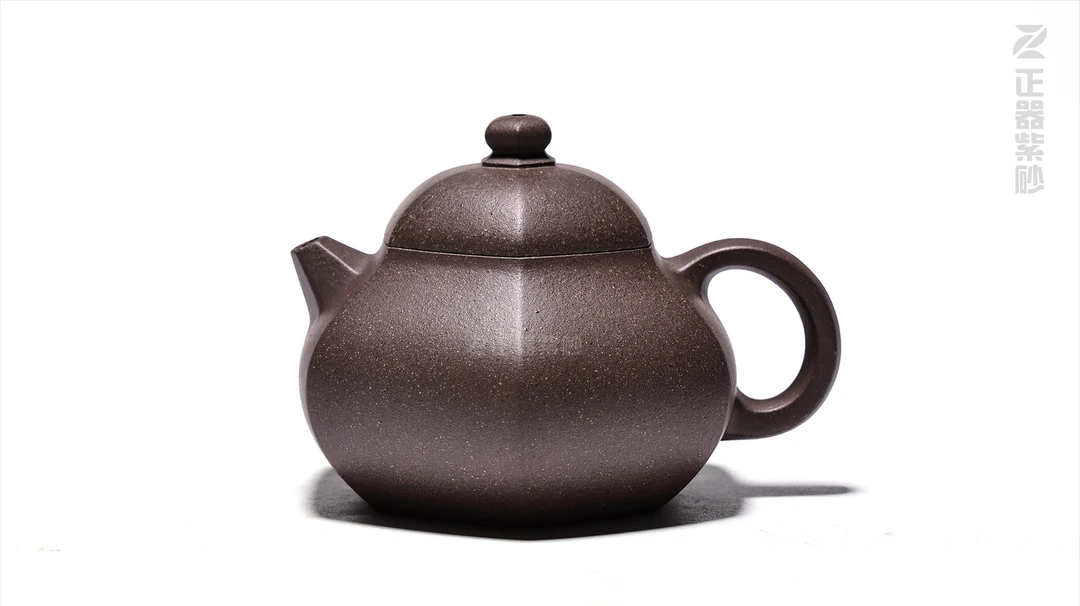 马建庚 六方文旦 天青泥 180cc 全手  原矿紫砂茶壶