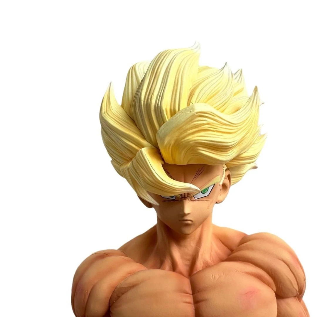 优质GK七龙珠无限初超悟空超级赛亚人摆件胸像模型手办雕像礼物