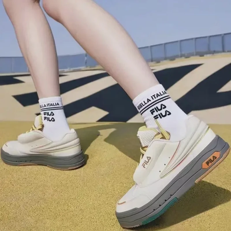 【张艺兴同款】FILAMIX舞动鞋复古情侣舒适运动休闲鞋子F12M244201F