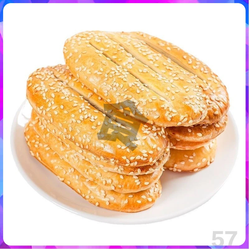 张小无添加蔗糖荞麦椒盐酥粗粮代餐饱腹酥脆咸味传统糕点香醇香浓