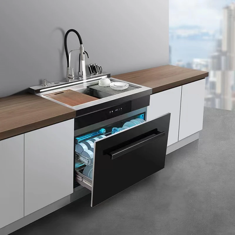 全自动家用集成水槽一体嵌入式消毒用嵌入式刷消毒果蔬洗