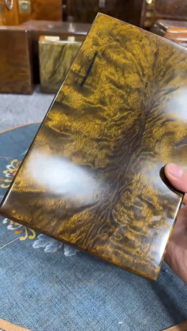 【闪购商品】乌木类成套家具阴沉首饰盒   s11