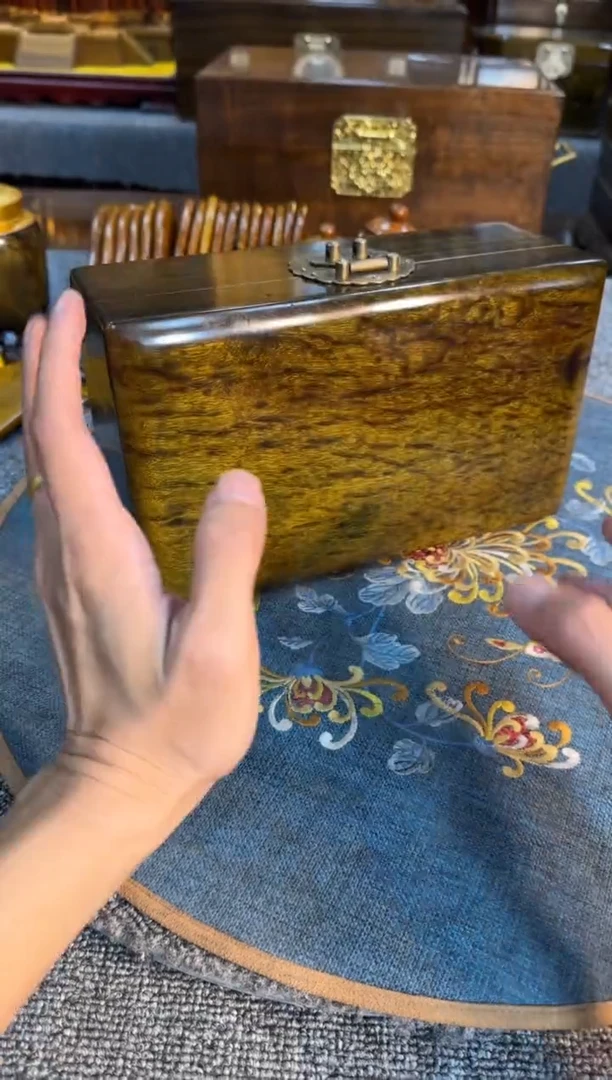 【闪购商品】乌木类成套家具阴沉首饰盒(大师工) s68