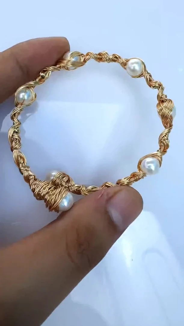 【闪购商品】海水珍珠手镯未镶嵌手镯