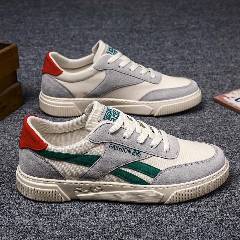 2024新款春秋板鞋韩版潮流春季运动休闲鞋男士百搭夏季透气春