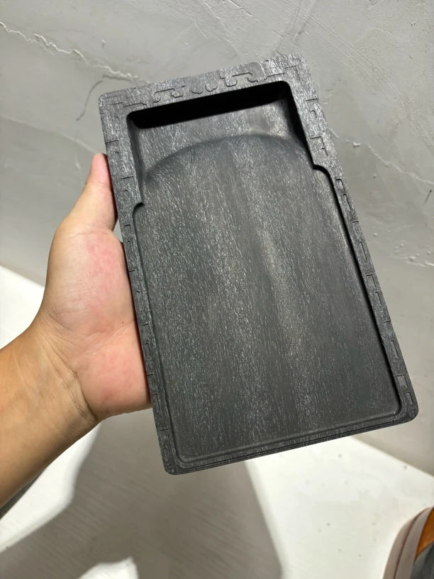歙砚老坑罗纹牛毛纹