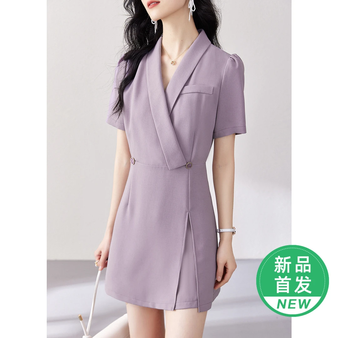 欧昵雪【粉丝专享】SJ723OL职场套装连衣裙短裤女