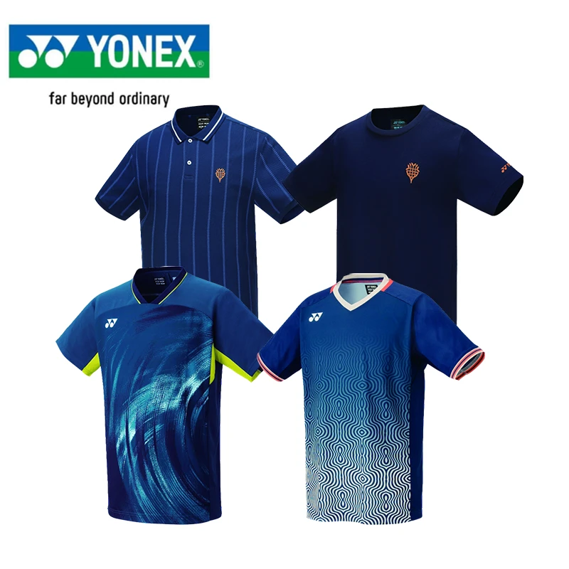 YONEX/尤尼克斯正品新款羽毛球服比赛训练服透气男款休闲夏季学生