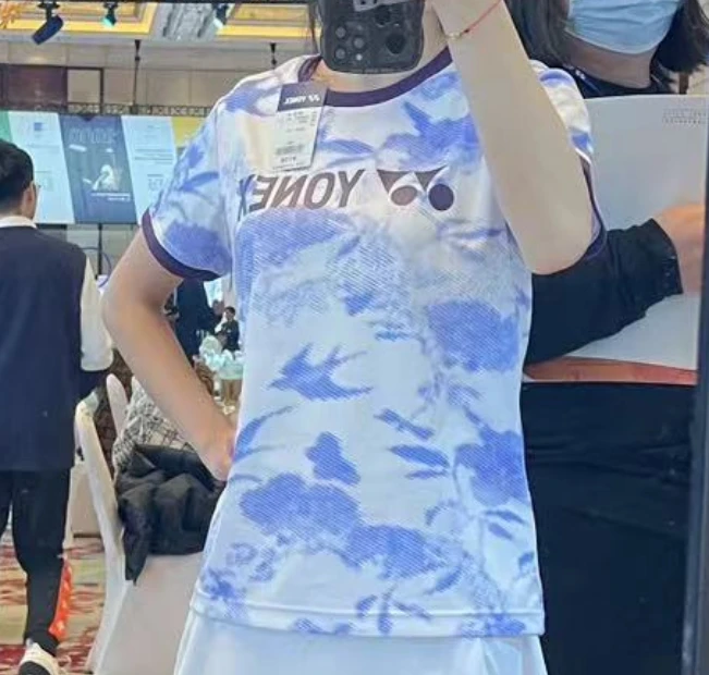 YONEX/尤尼克斯215254羽毛球服训练服透气男女款春夏凉爽速干