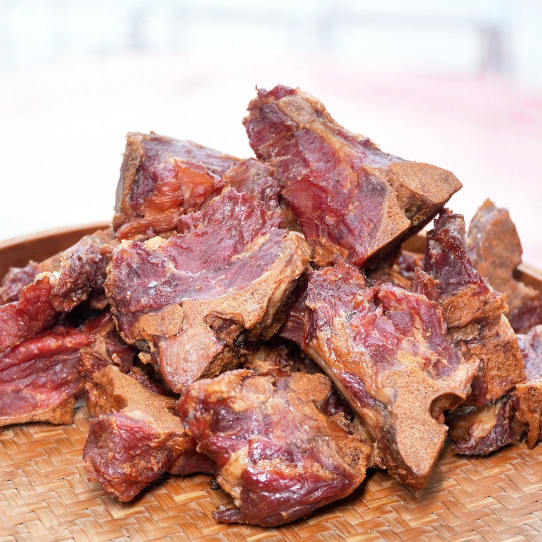 明二锅家腊龙骨+连肝肉2斤装