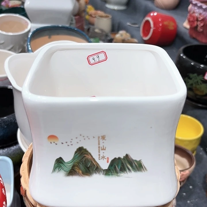 红陶20CM(含)-50CM(不含)多肉花盆特价清仓