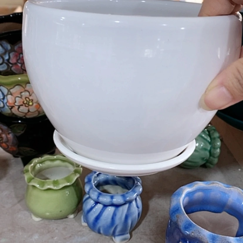 【闪购商品】红陶陶瓷多肉花盆