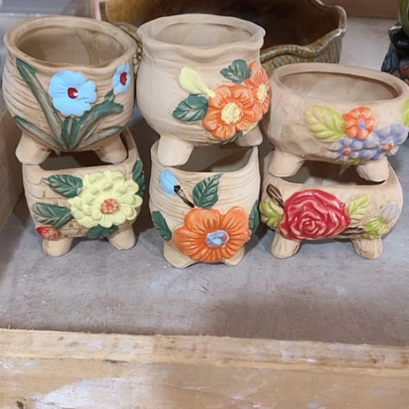 【闪购商品】红陶陶瓷多肉花盆