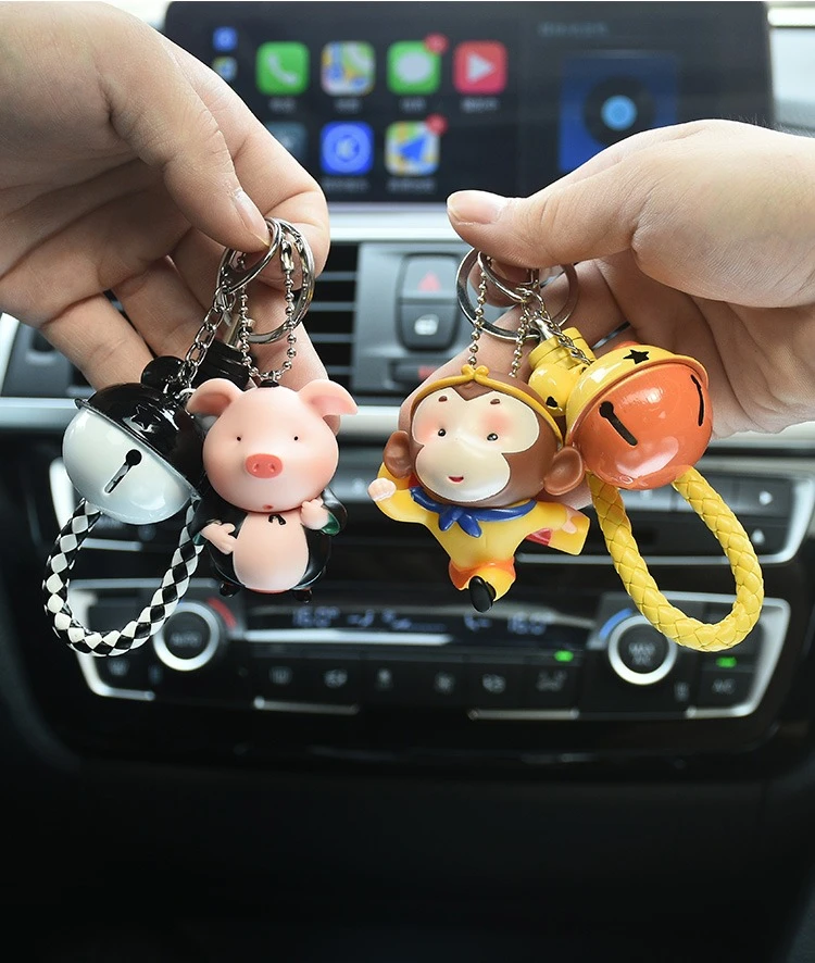 创意卡通西游记汽车钥匙扣正版授权孙悟空包包挂件挂饰礼物
