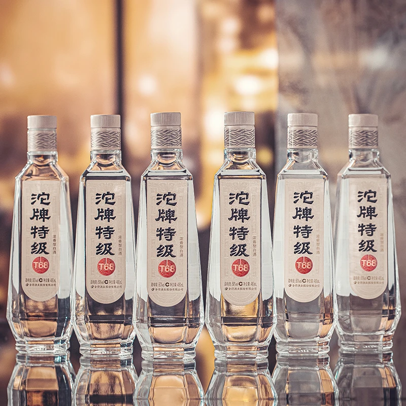 沱牌【酒厂自营】沱牌酒T68整箱装 纯粮酒浓香型白酒经典50度480ml