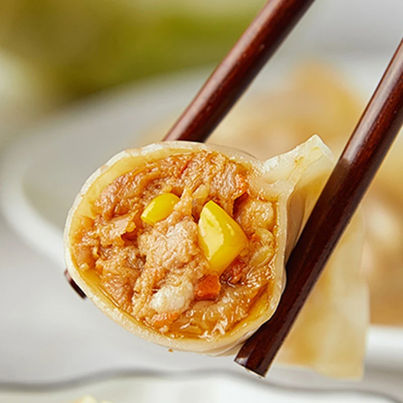 Anjoy/安井【新人专享】蒸煎饺1kg/袋（约50只）玉米蔬菜饺子早餐