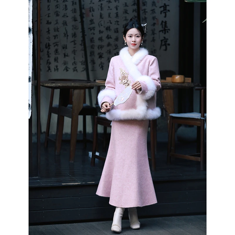 【曦曦子专属】重工款中国风高级感时尚套装