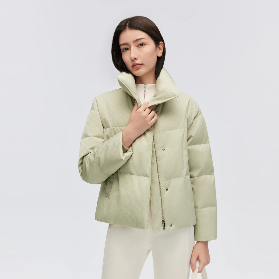 【气质优雅风】波司登秋冬简约商务时尚舒适保暖女士短款羽绒服