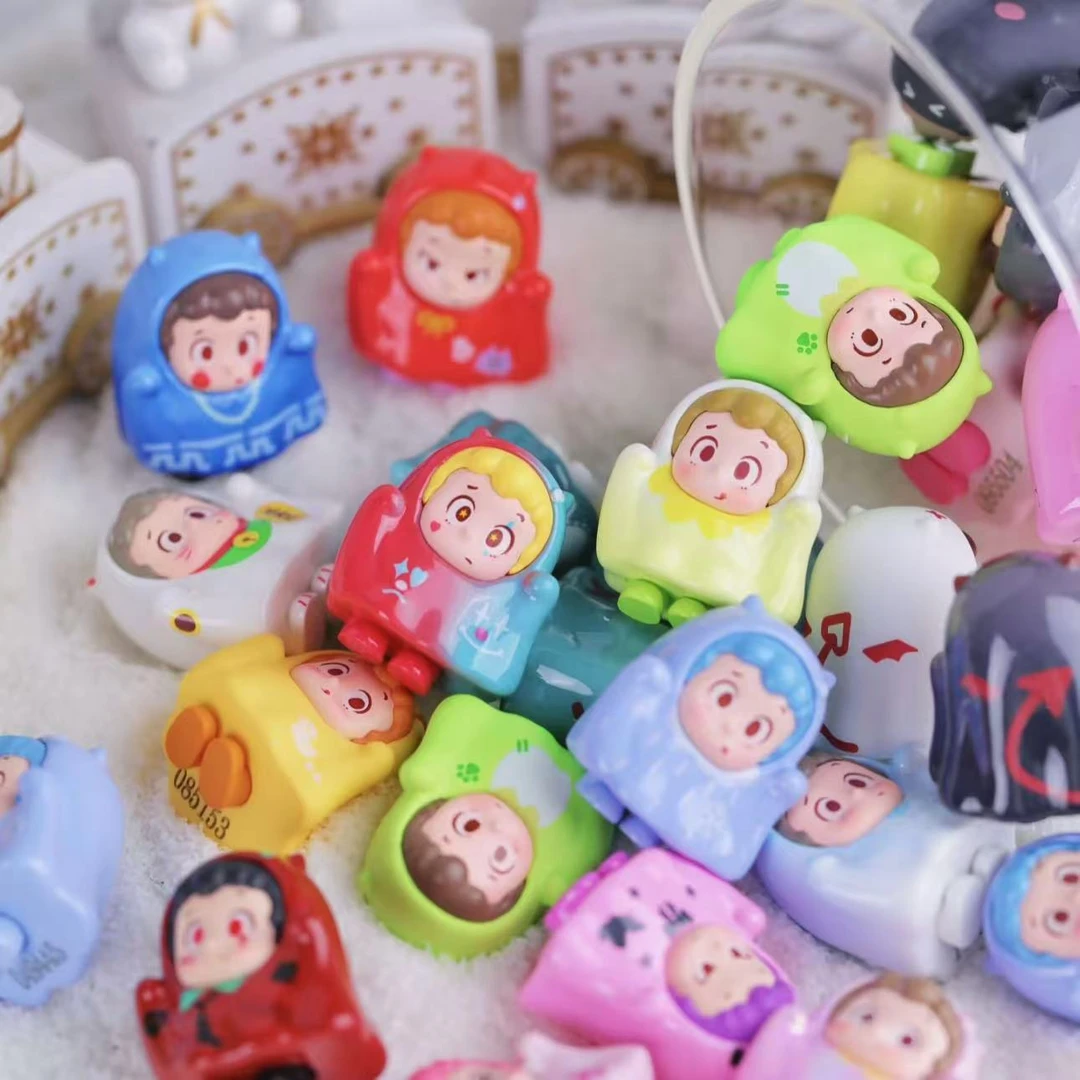 PINY一起”鬼“混可爱潮玩萌粒可做钥匙扣