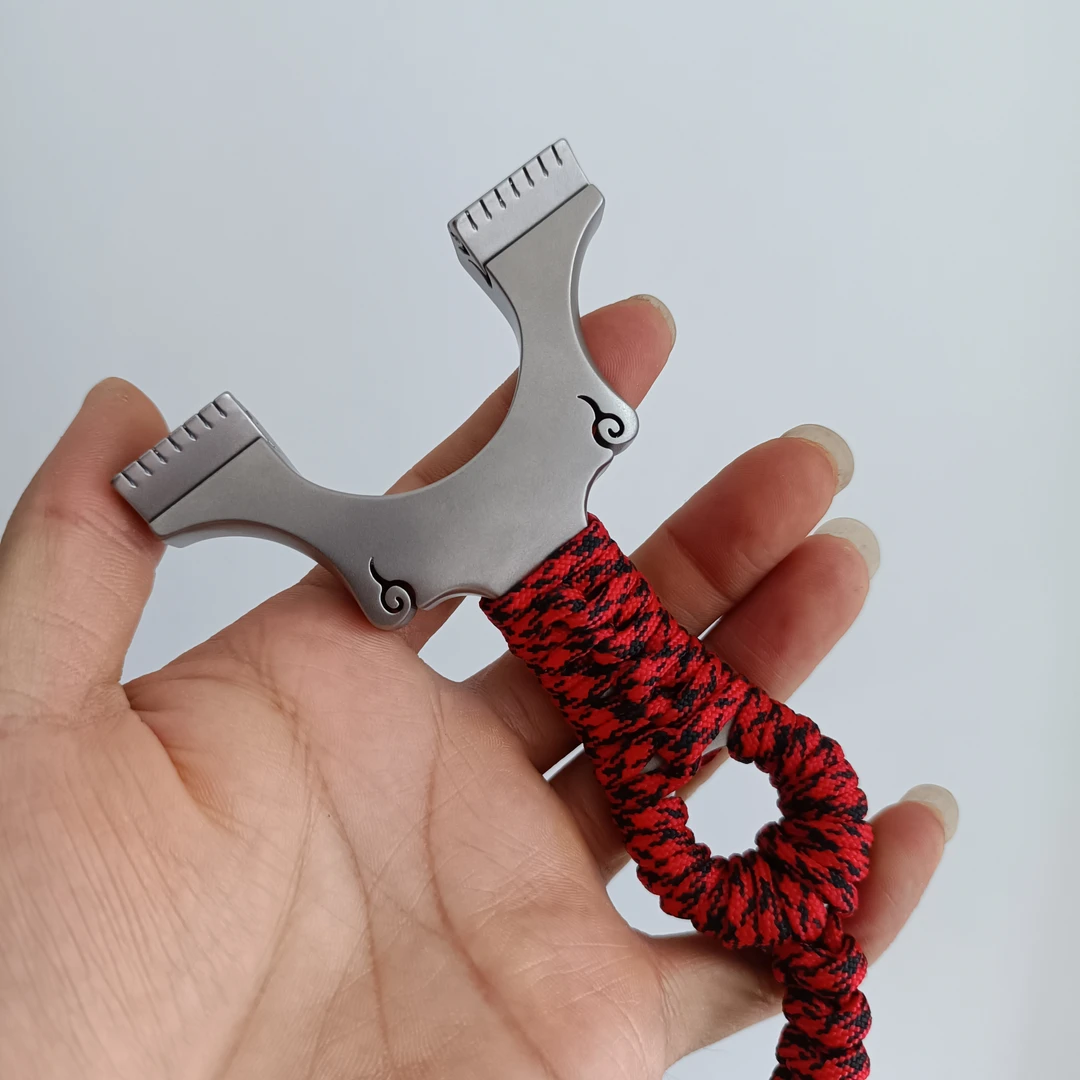 钛合金龙齿文曲弓龙齿快压户外用品