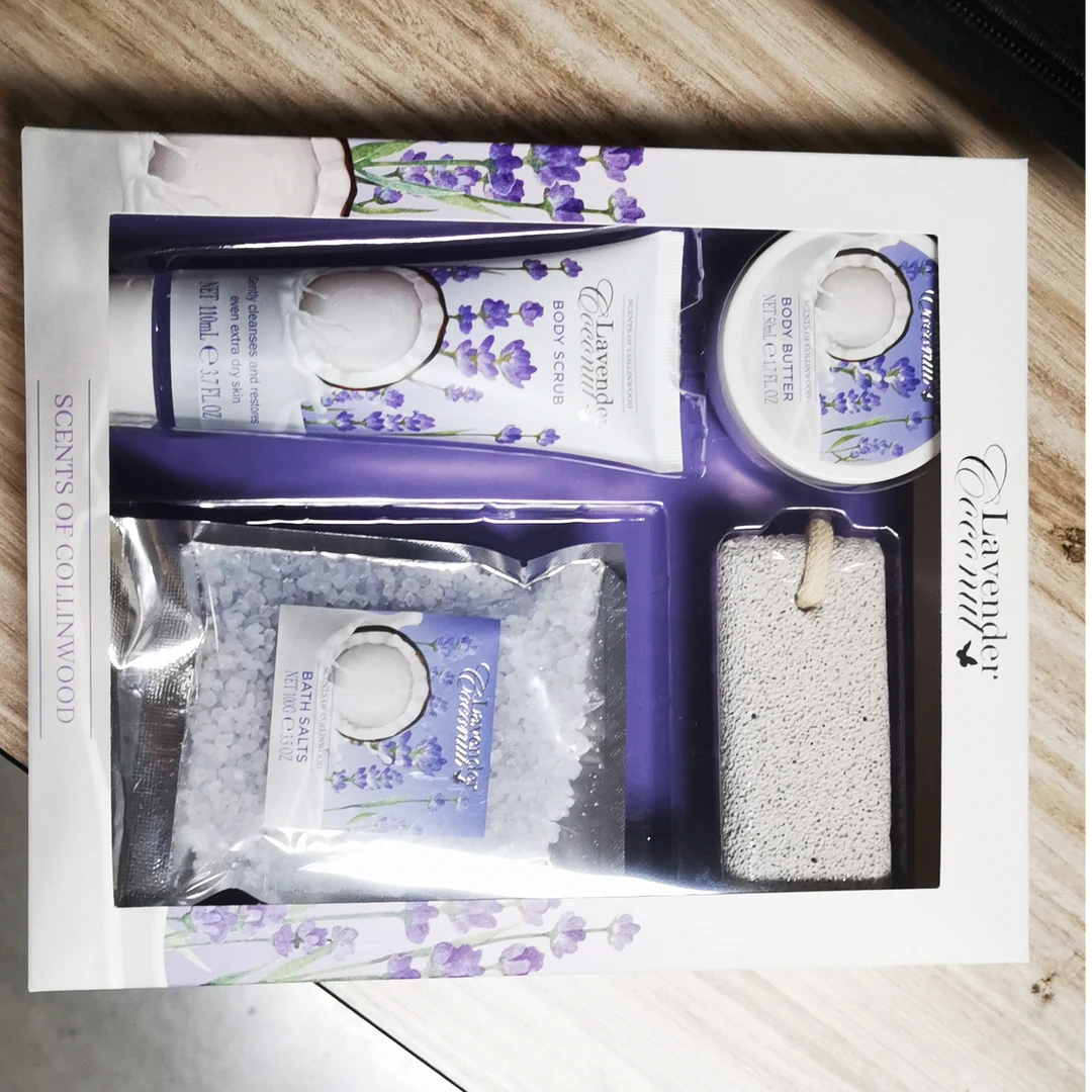 拍一发三洗浴沐浴身体搓脚盐四件套护磨脚石会有破损