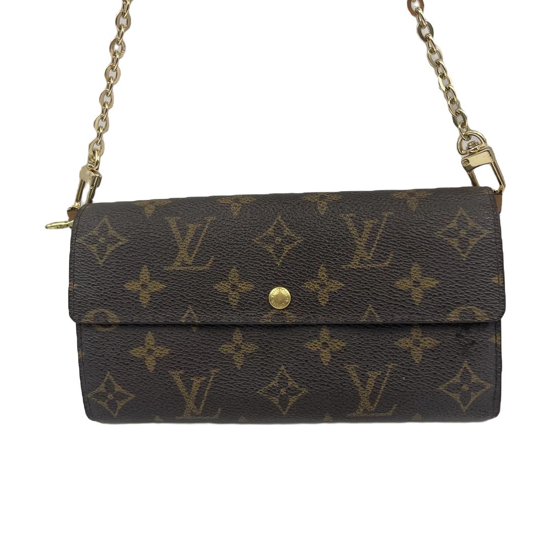 95新 LouisVuitton/路易威登 LV信封手拿包  中古钱包信封包