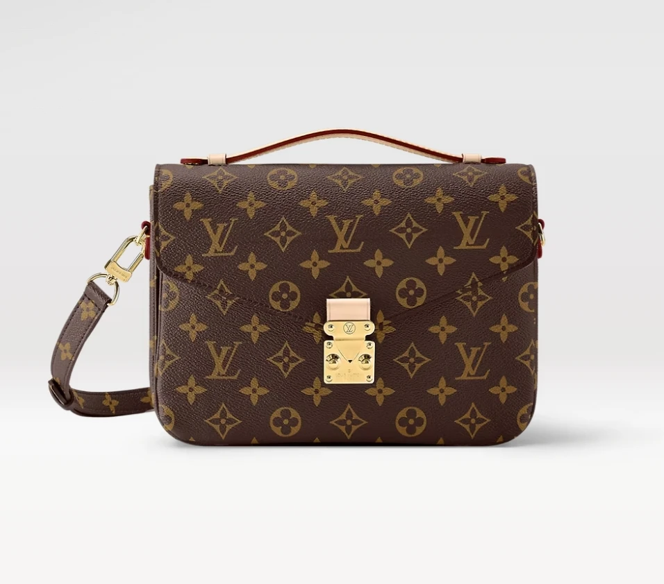 99新 LouisVuitton/路易威登 LV老花邮差包 POCHETTEMÉTIS 单肩包