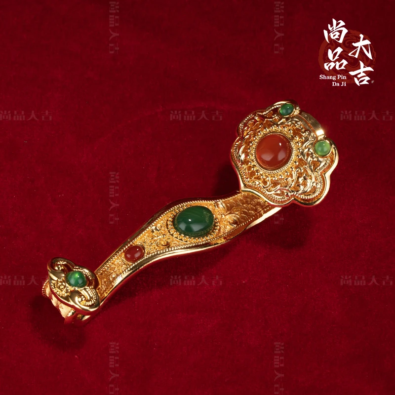 『灵芝如意』小号珐琅彩工艺品摆件乔迁送礼国风高端新中式宝藏文创