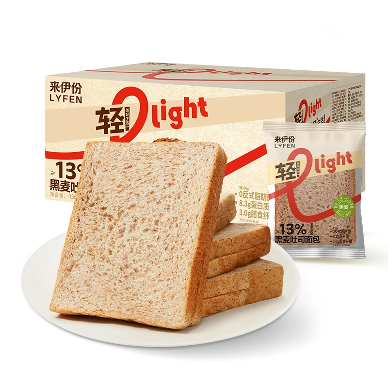 黑麦吐司面包450g
