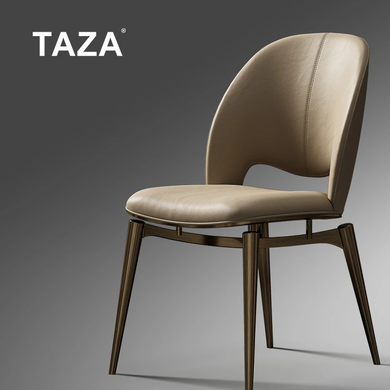 TAZA 意式极简餐椅 全屋搭配餐厅系列 现代轻奢餐桌椅组合A631