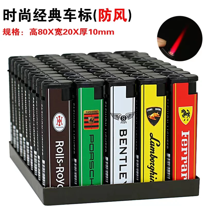 【坏机包赔】一次性防风加厚打火机家用商超批发零售个性潮火机