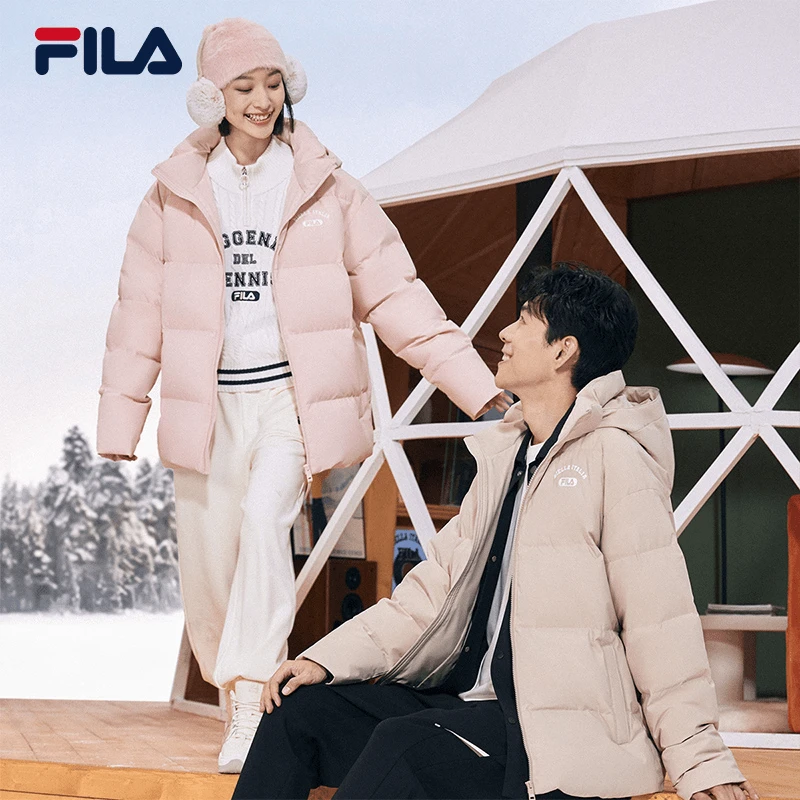 Fila/斐乐女装情侣装明星同款羽绒服运动保暖厚外套F11U349901F