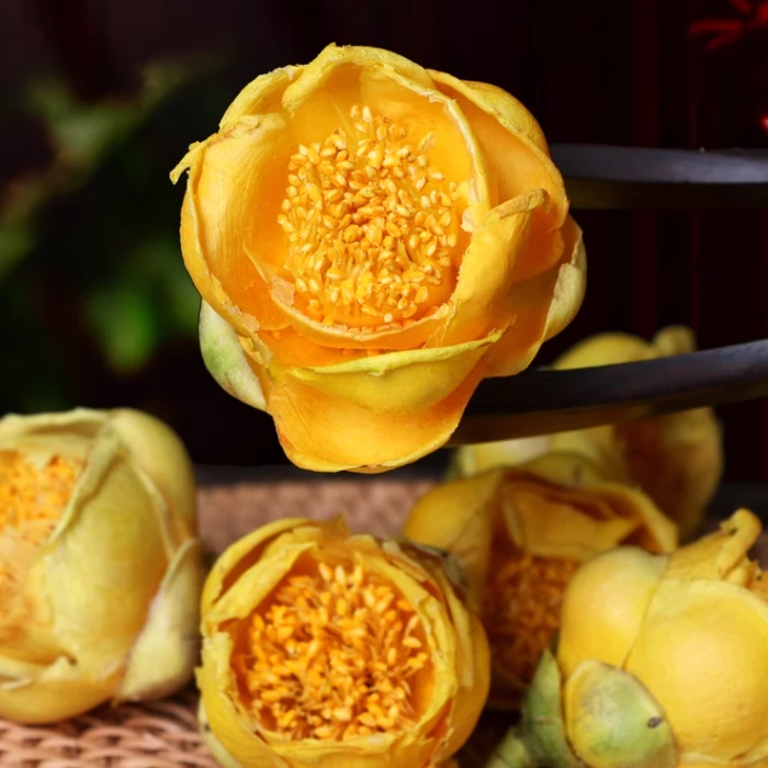 【顺德拉叔臻品】精选金花茶（百合干）