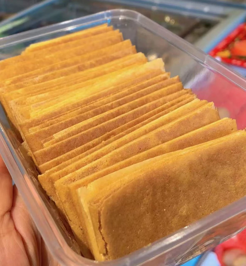 焦糖脆煎饼一盒(120克)办公室零食