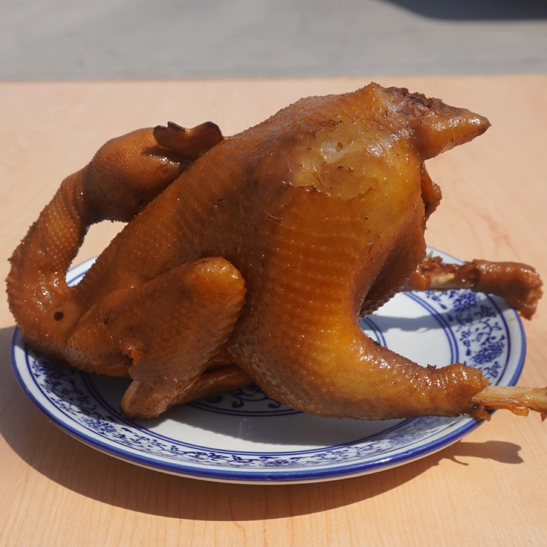 宁夏尕拉牧清真酱卤土鸡五香味