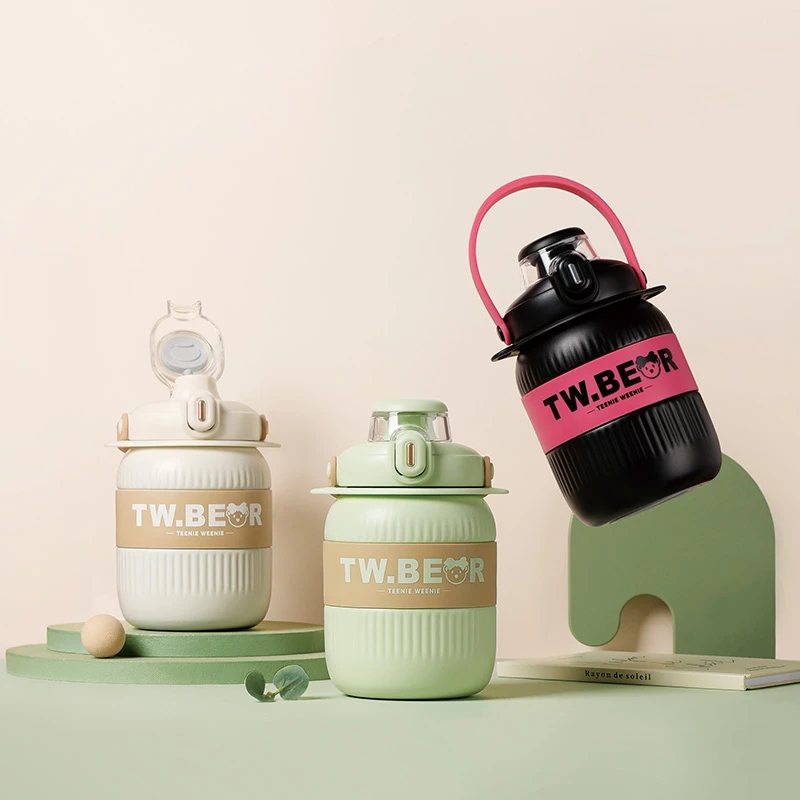 乐呦元气满满大容量防摔便携保温保冷杯1