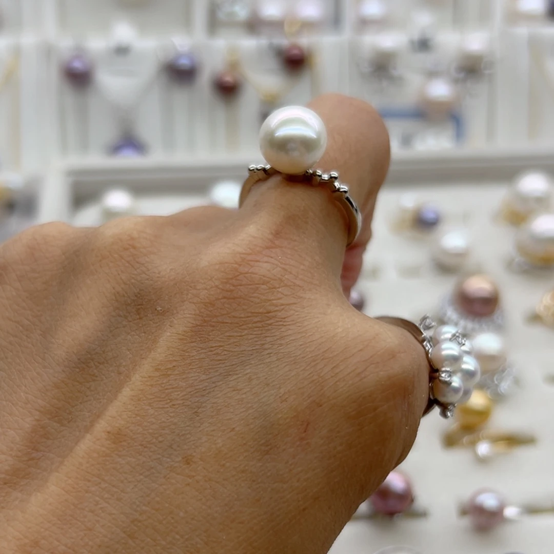 淡水珍珠戒指未镶嵌7