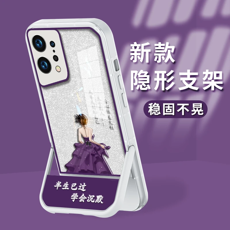 适用oppofindx5手机壳半生已过凳子支架透明硅胶壳全包防摔保护套